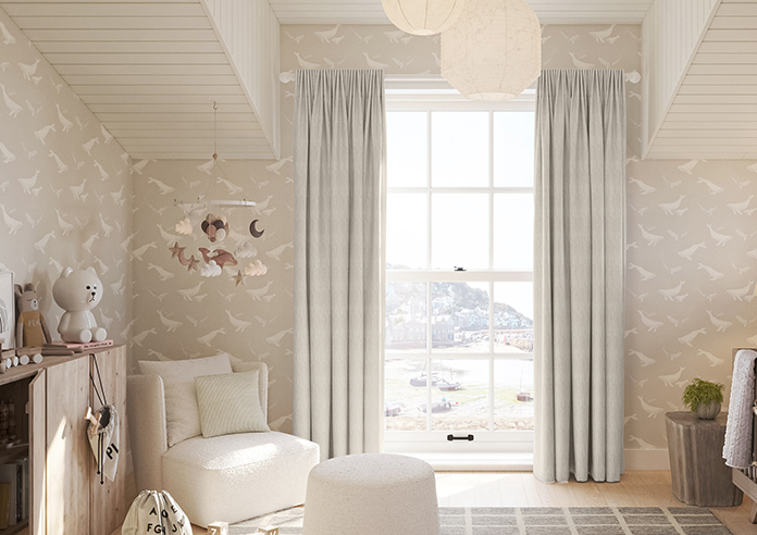 Braemar, Gull Grey - Made to Measure Curtains - Image 3